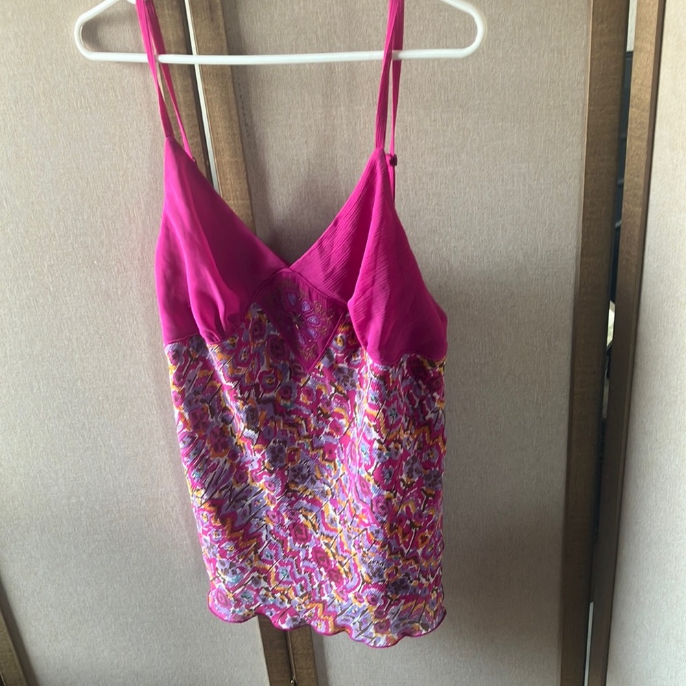 FINAL MARKDOWN Vibrant Pink Women's cami Top 16